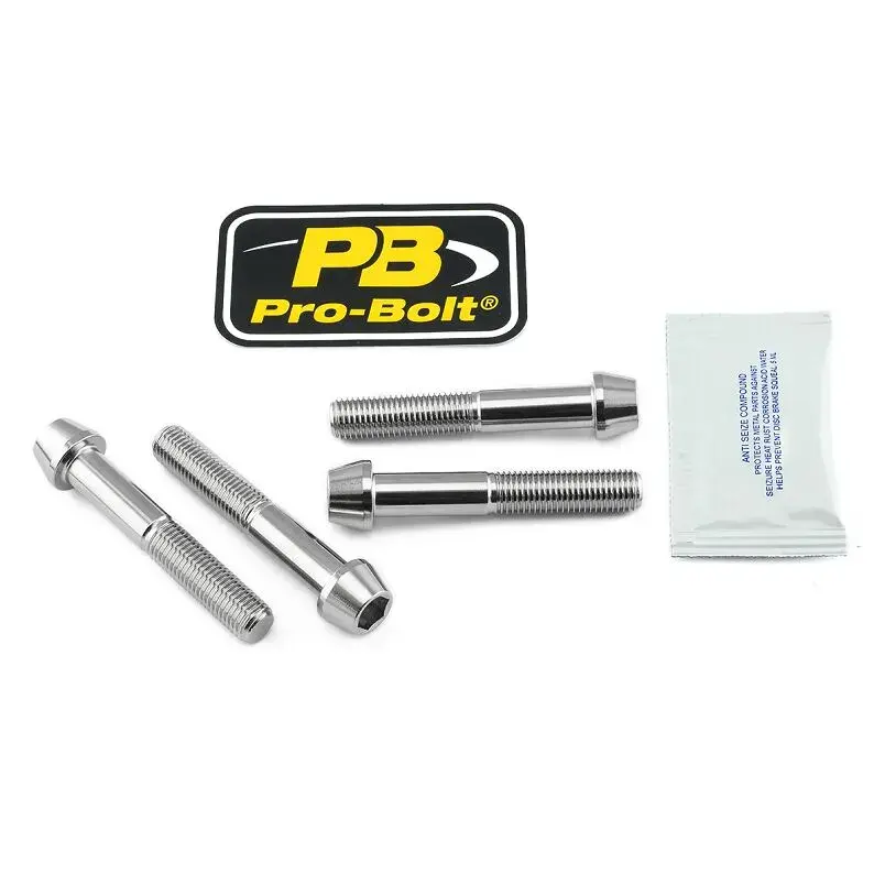Kit de vis de fixation d'étrier en acier inoxydable PRO BOLT