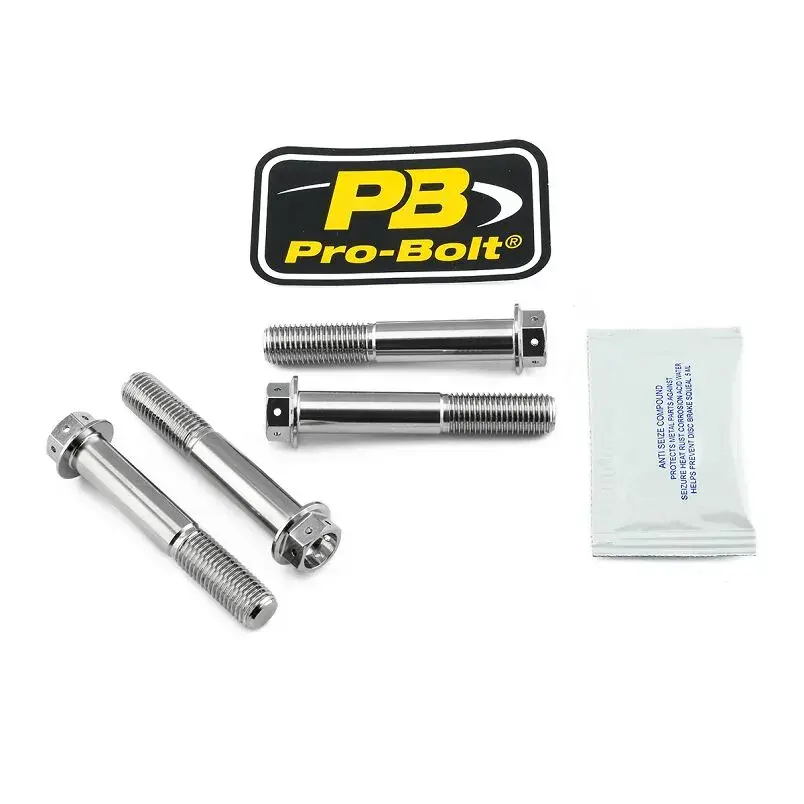 Kit de vis de fixation d'étrier en acier inoxydable PRO BOLT