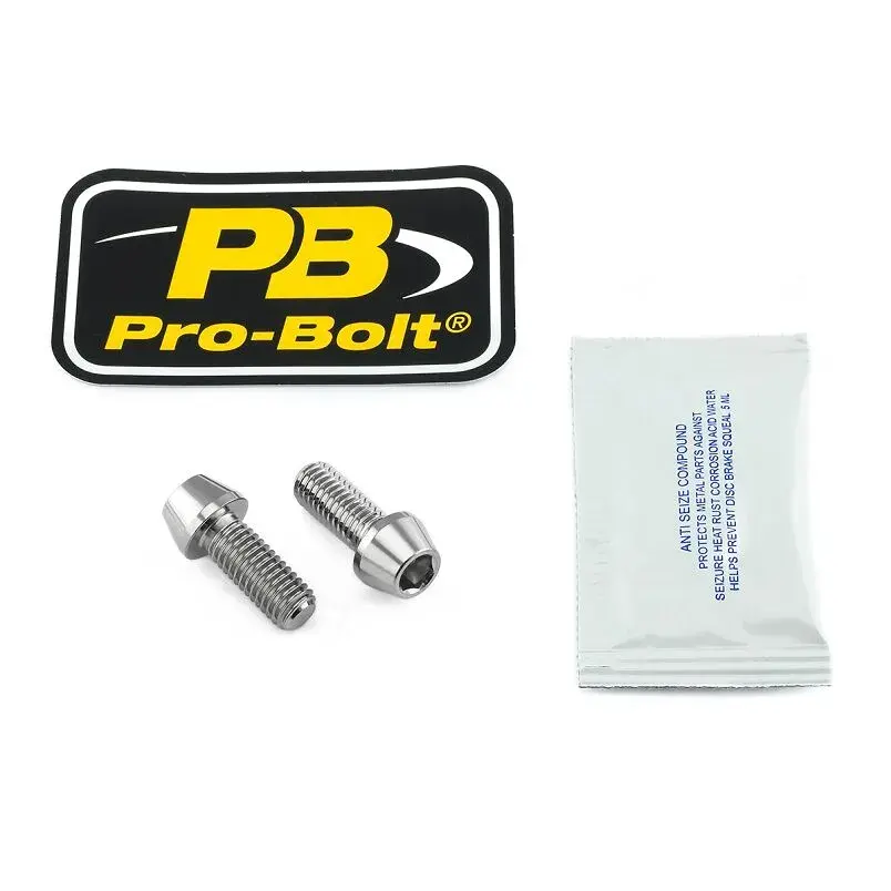 Bremssattel-Befestigungsschrauben-Satz aus Edelstahl PRO BOLT