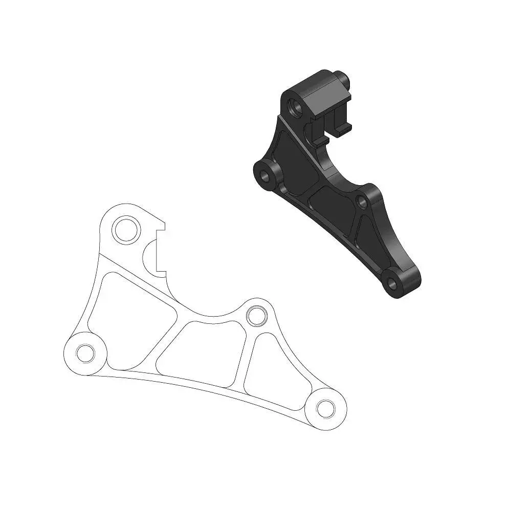 Adaptateur pour disques Supermoto Street MOTO-MASTER