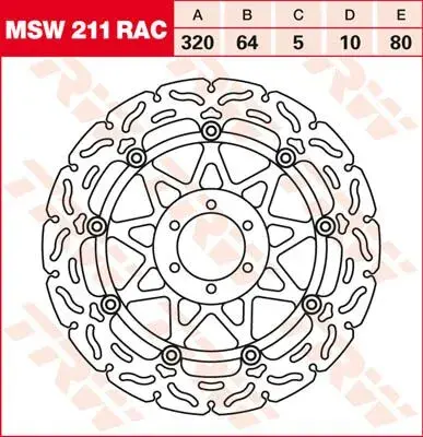 Disques de frein Racing TRW