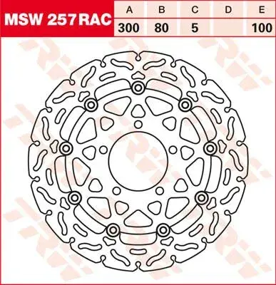 Disques de frein Racing TRW
