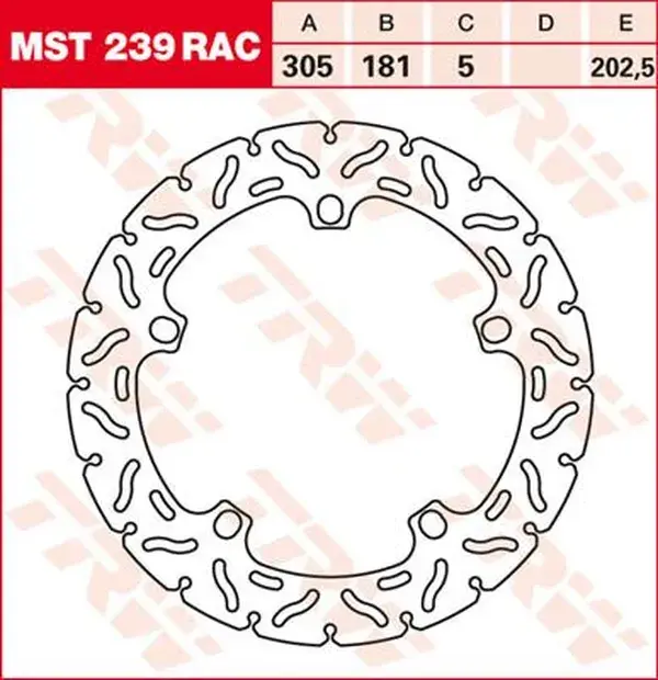 Disques de frein Racing TRW
