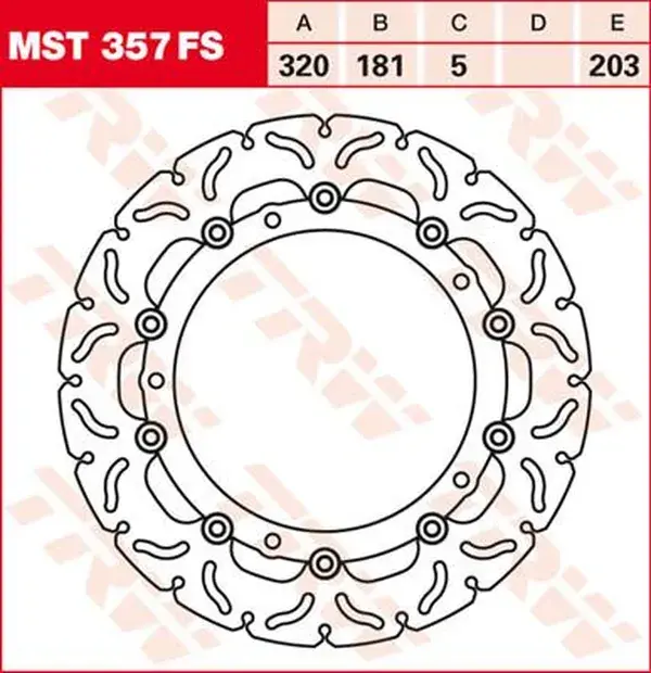 Disques de frein Racing TRW
