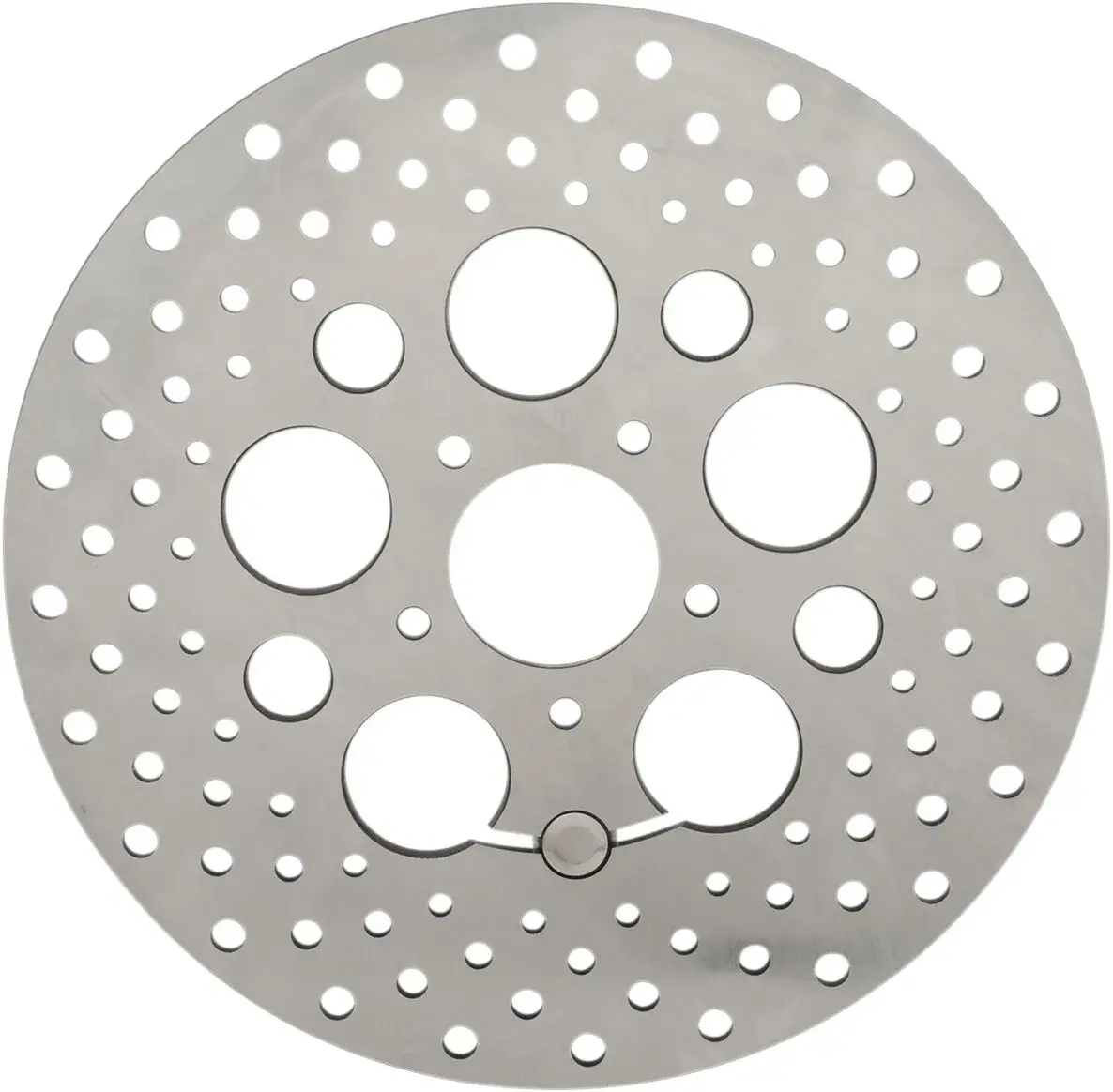 Disque de frein percé en acier inoxydable Drag Specialties