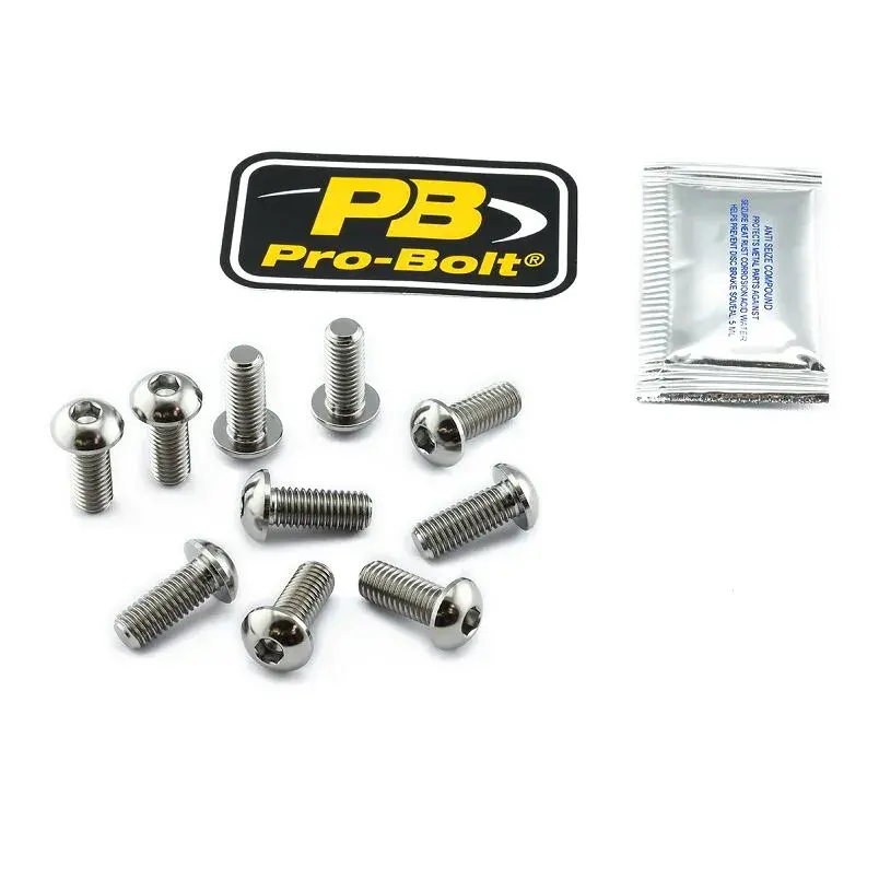 Kit de vis de fixation de disque de frein en titane PRO BOLT