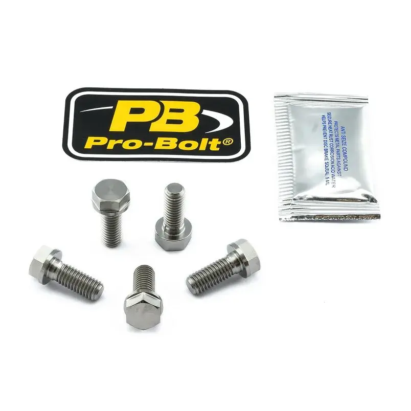 Kit de vis de fixation de disque de frein en titane PRO BOLT