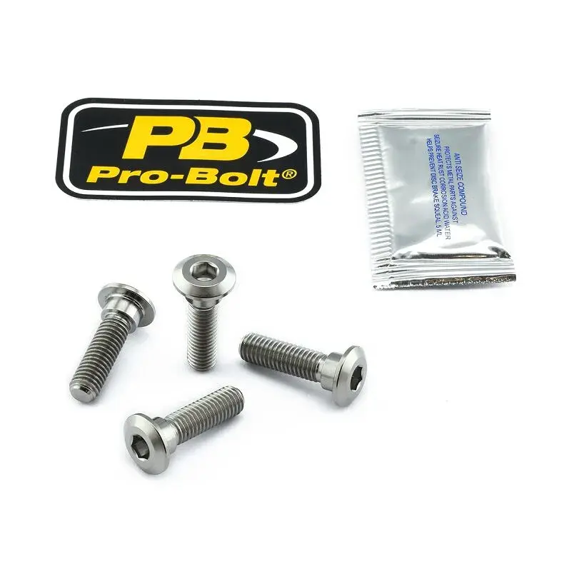 Kit de vis de fixation de disque de frein en titane PRO BOLT