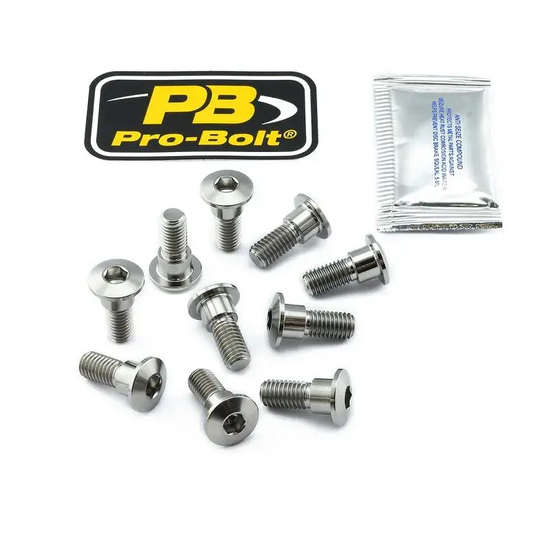Kit de vis de fixation de disque de frein en titane PRO BOLT