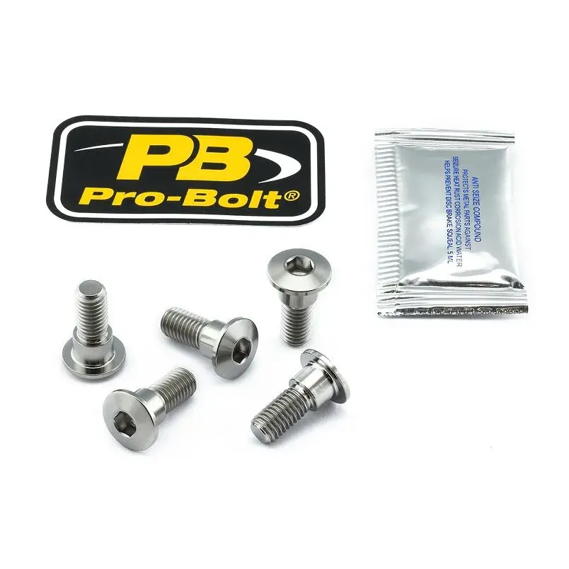 Kit de vis de fixation de disque de frein en titane PRO BOLT