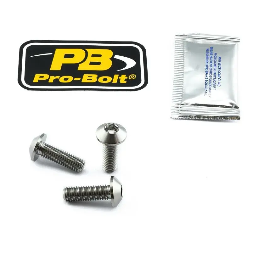 Kit de vis de fixation de disque de frein en titane PRO BOLT