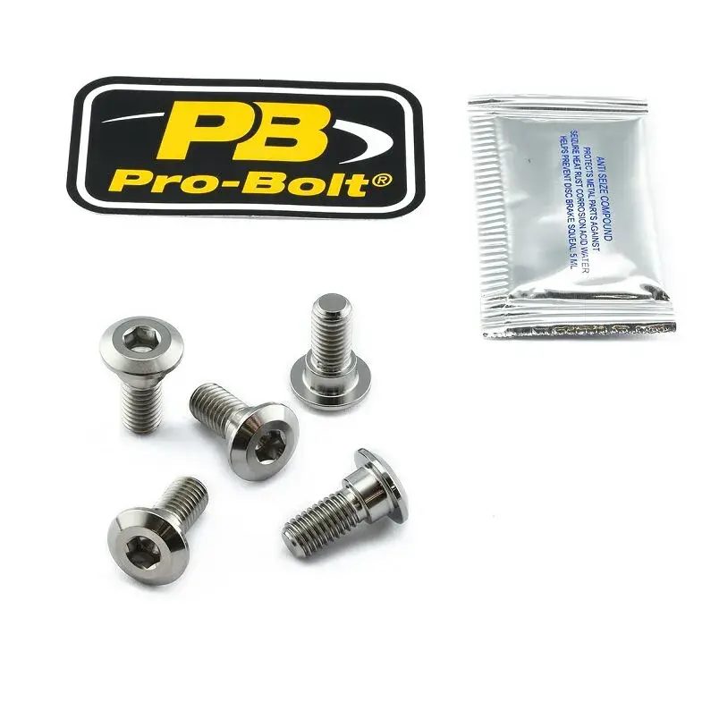 Kit de vis de fixation de disque de frein en titane PRO BOLT