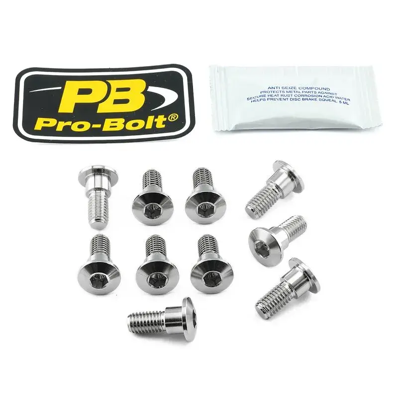 Sada šroubů pro upevnění brzdového kotouče z nerezové oceli PRO BOLT