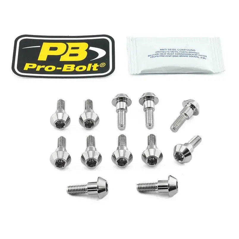 Kit de vis de fixation disque de frein inox PRO BOLT