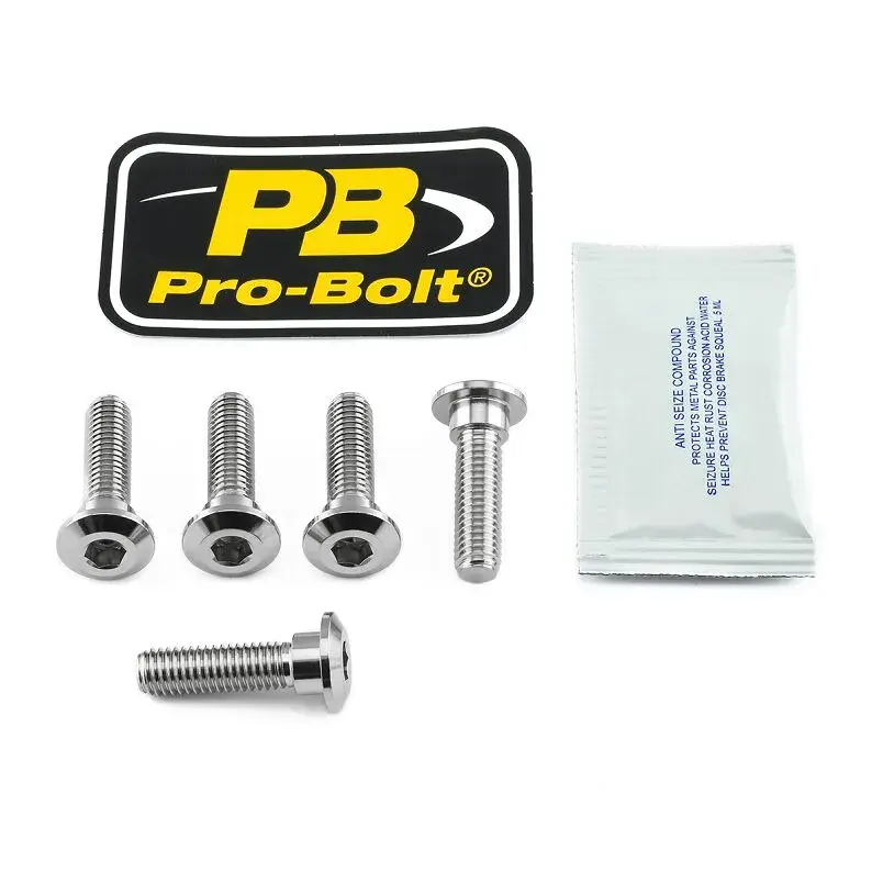 Kit de vis de fixation disque de frein inox PRO BOLT