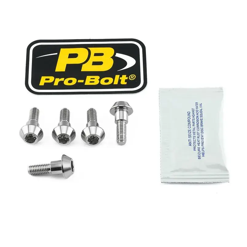 Kit de vis de fixation disque de frein inox PRO BOLT