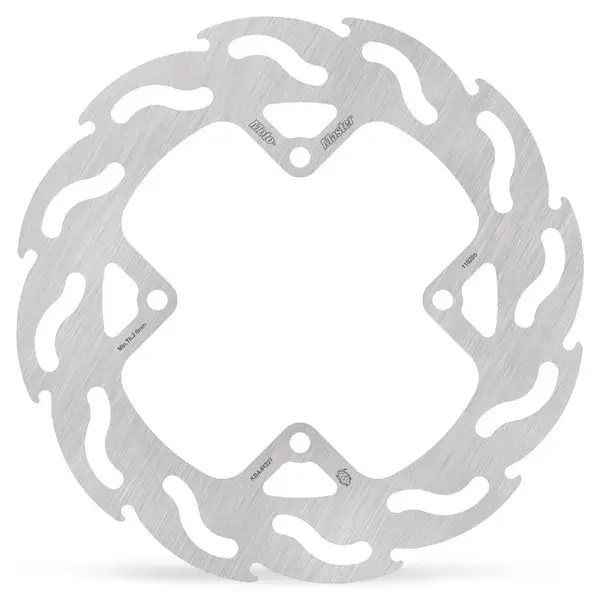 Moto-Master MM Flame Fixed Rear Brake Disc Honda CR80/85 CRF150 — view 2