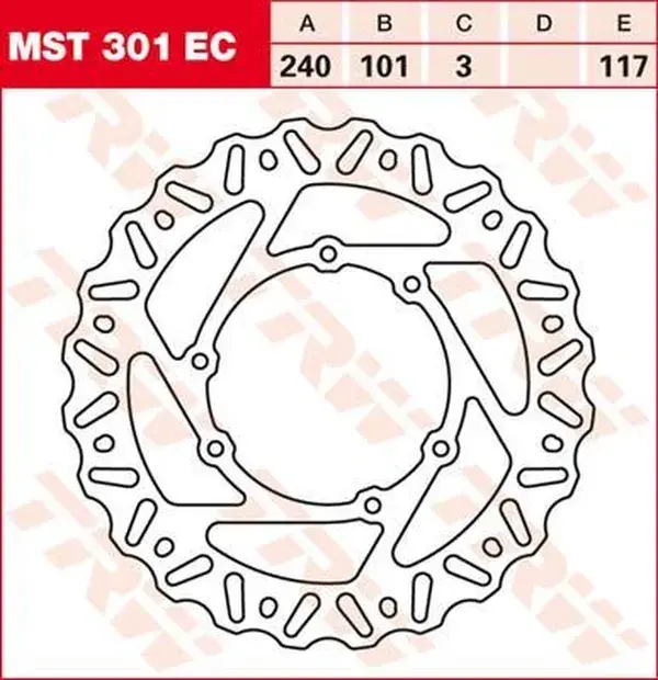 Disques de frein TRW Ec