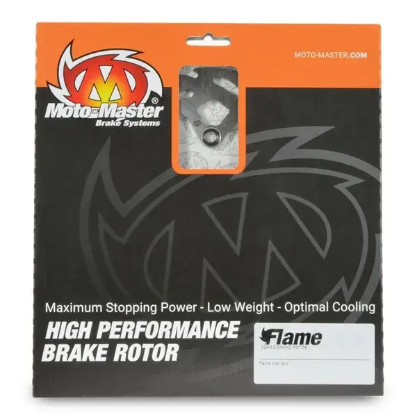 Moto-Master MM Flame Fixed Rear Brake Disc KTM Dakar 4.4 mm — view 3