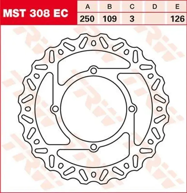 Starr Offroad TRW 固定式ブレーキディスク