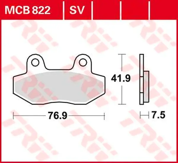 TRW Bremsbeläge gesintert-metall