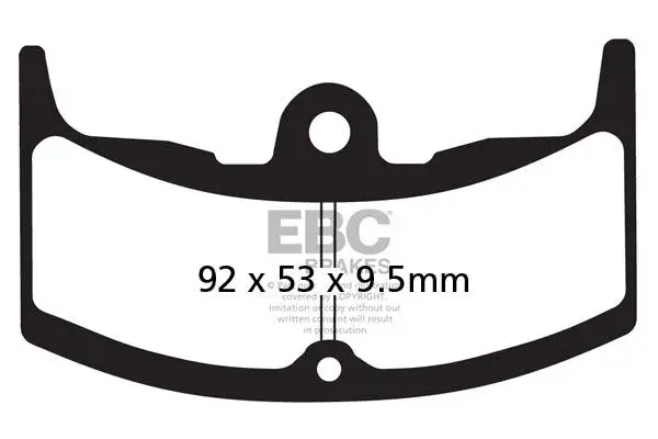 EBC 스탠다드 브레이크 패드 7871494
