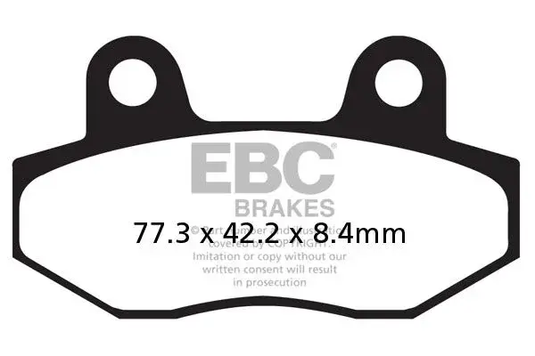 وسادة فرامل قياسية EBC