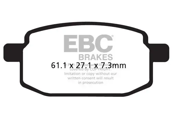 EBC 7872153 카본 브레이크 패드