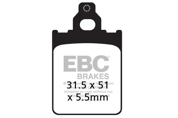 EBC 카본 브레이크 패드 7872815 — EBC Brakes, 브레이크 패드