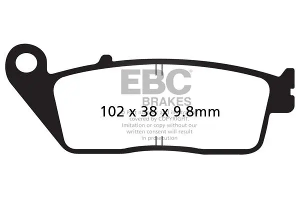 Bremsbeläge EBC Kohlefaser Serie SFAC