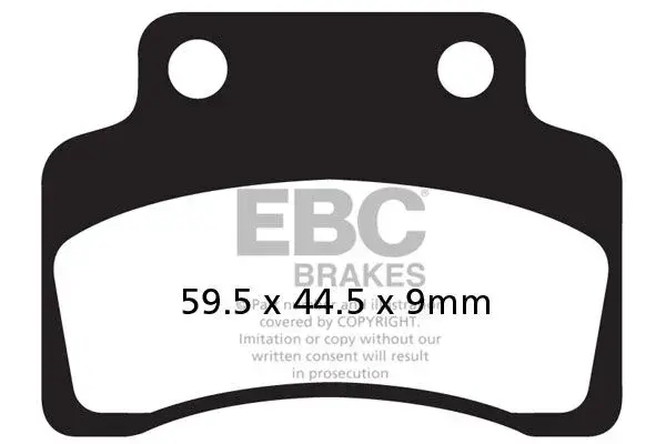 Bremsbeläge EBC Kohlefaser Serie SFAC