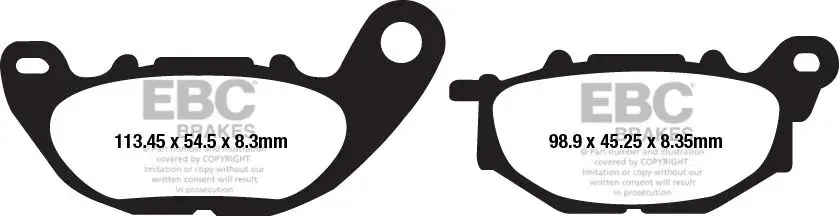 Колодка тормозная Standard EBC