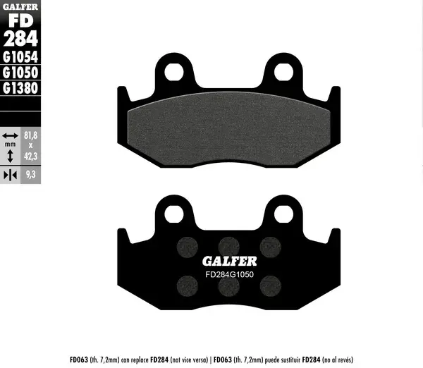GALFER 有机刹车片