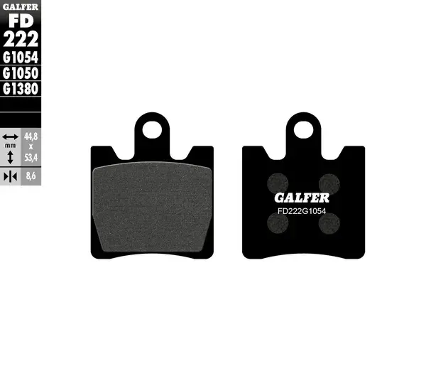 سیمی میٹالک GALFER بریک پیڈز
