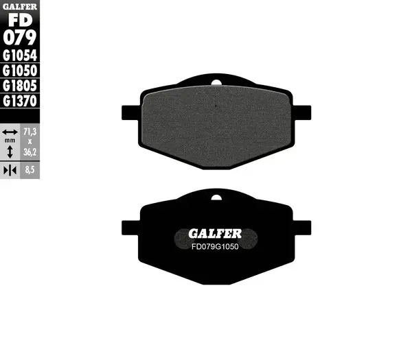 GALFER 오가닉 브레이크 패드