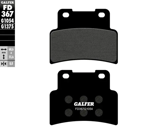 Galfer セミメタルブレーキパッド