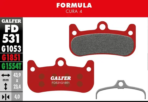 브레이크 패드 GALFER G1851
