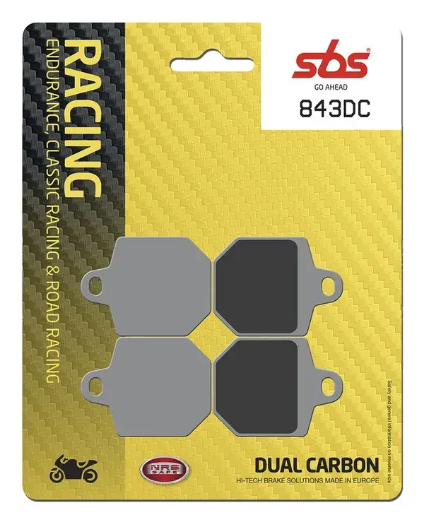 وسادات فرامل خلفية SBS Brake Pad Carbon Race