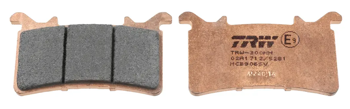 Plaquettes de frein frittées TRW série SV