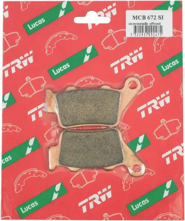 Plaquettes de frein off-road frittées série SI TRW