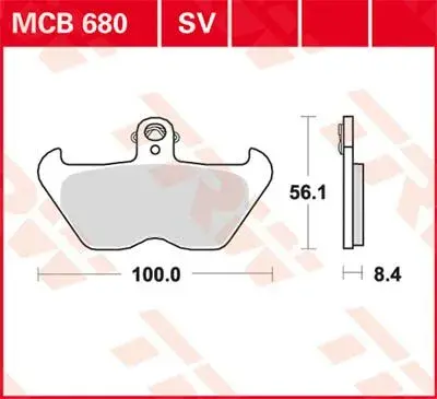 Bremsbeläge gesintert Serie SV TRW