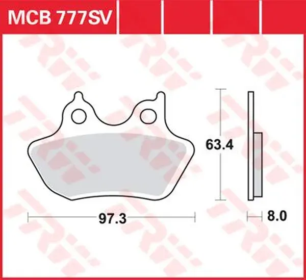 TRW SV 소결 브레이크 패드