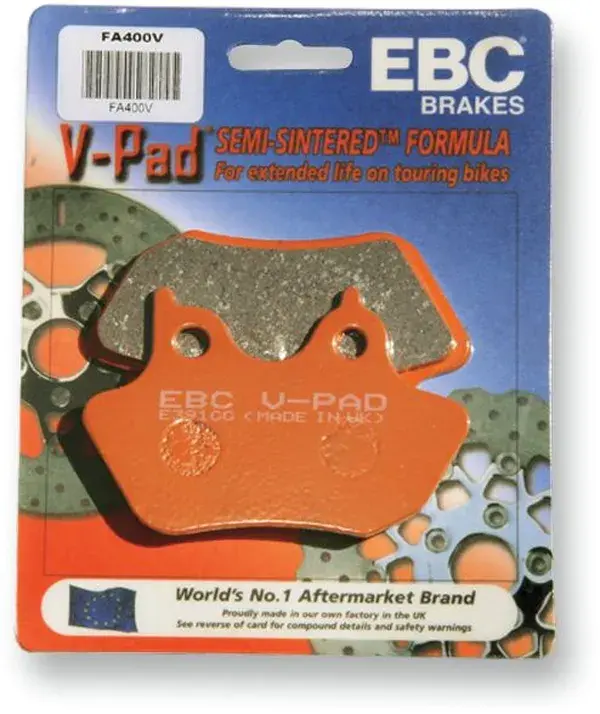 لسادة فرامل أمامية شبه معدنية V EBC — المنظر 2