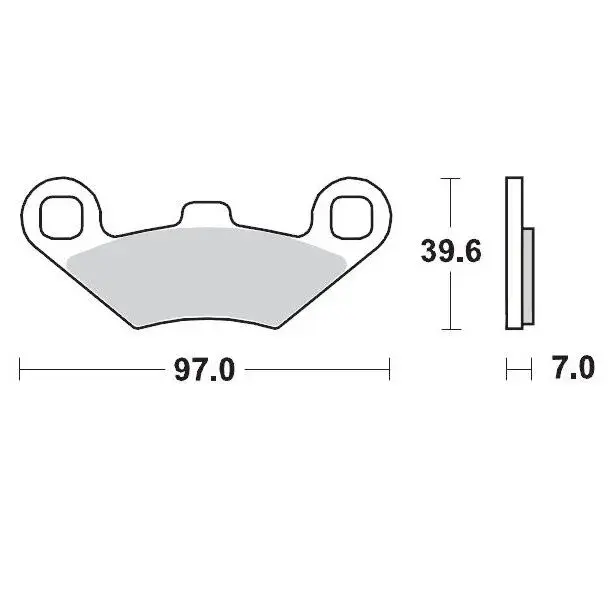 Ön racing fren balataları MOTO-MASTER