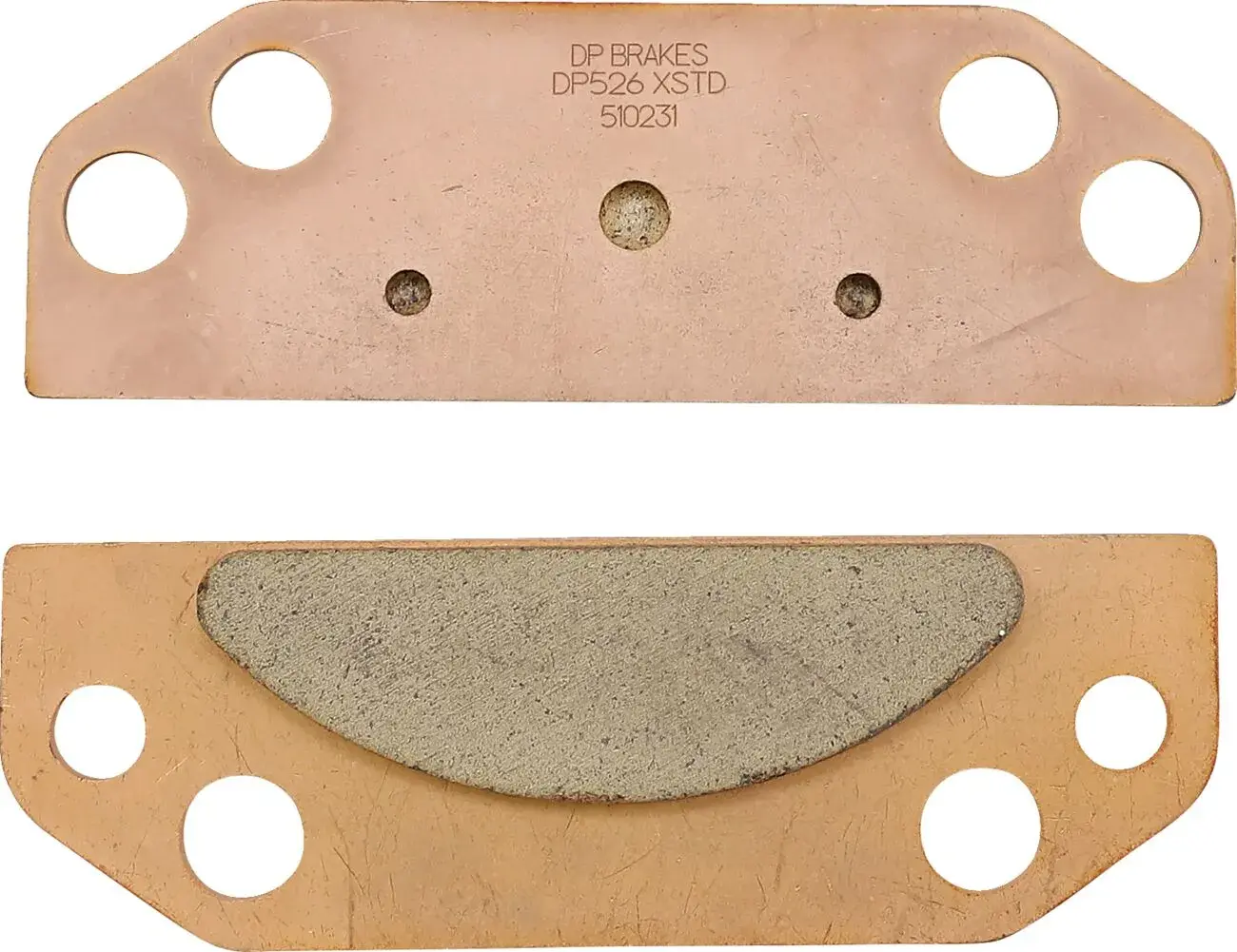Plaquettes de frein métalliques frittées DP BRAKES ATV/UTV