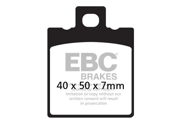 Halbgesinterte Bremsbeläge EBC Vee — EBC Brakes, Bremsbeläge
