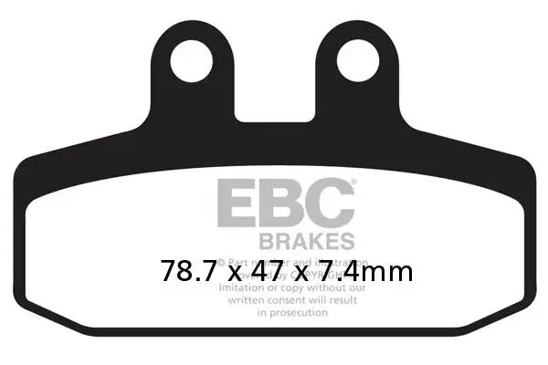 Спирачни накладки фрит EBC SFA-HH