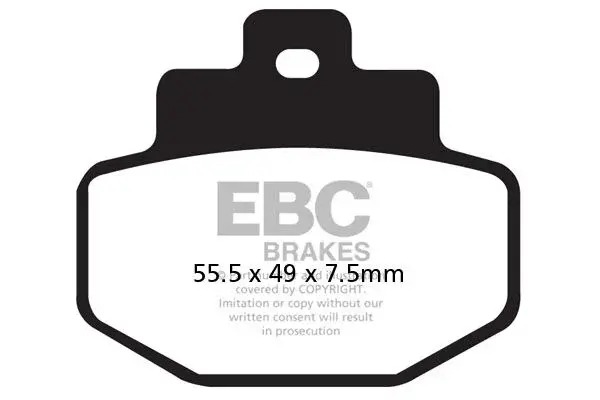 EBC SFA-HH Serie Sintermetall Bremsbeläge