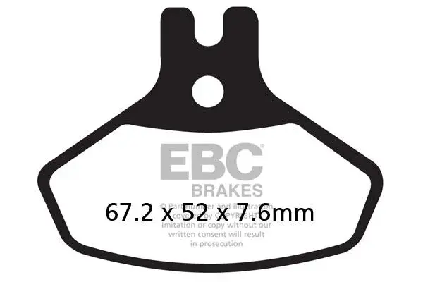 EBC Sinter R 前刹车片