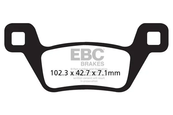 Bremsbelag EBC Sinter R